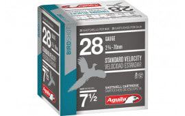 Aguila 1CHB2837 Field Standard Velocity 28 Gauge 2.75" 1 oz 7.5 Shot - 25sh Box