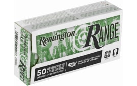 Remington Ammunition 27681 Range 9mm Luger 115 gr Flat Nose Enclosed Base (FNEB) - 50rd Box