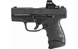 Walther Arms 2854708 PPS M2 3.18" 7+1 Black Polymer Frame Black Tenifer Steel Slide Black Polymer Grip Includes Holosun 507K Red Dot