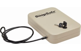 SnapSafe 752102325 SnapSafe Lock Box XL Key Entry Flat Dark Earth Steel