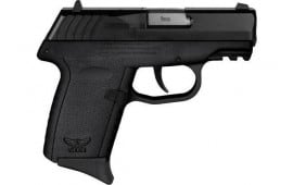 SCCY CPX2-CB Gen3, 9mm Semi-Auto Polymer Frame Pistol, Black on Black, DAO 10+1, No Safety - W / 2 Mags  CPX-2CBBKG3 