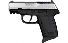 SCCY CPX-2TTBKRDRG3 CPX2-TT Pistol GEN 3 10rd SS/BLACK No Safety RDR