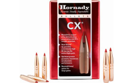 Hornady 243704 CX 6mm 80 GRCopper Solid 50 Per Box
