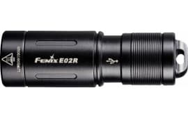 Fenix E02RG2BK E02R Rechargeable EDC Flashlight Black
