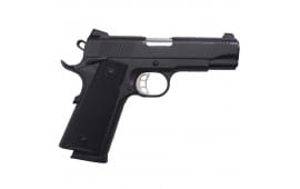 Tisas 1911CB9 1911 Carry 9mm Semi-Auto Pistol, 4.25" BBL, Series 70 Internals, Novak Style Sights, Skeletonized Trigger, Cerakote, 2-9 Rd Mags, Black