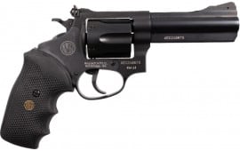 Rossi .357 Magnum 6 Round Revolver with Texturized Black Rubber Grip, 4" Barrel - Black - 2-RM641