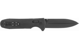 S.O.G SOG-12-61-05 Pentagon XR LTE 3.60" Folding Spear Point Graphite TiNi Cryo CTS XHP Blade/Black G10 Handle Includes Belt Clip