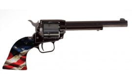 Heritage Rough Rider .22 LR 6-Shot 6.5" Barrel Revolver - US Flag Grips - RR22B6-USO4