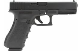 Glock PI1750201 G17 Gen3  *CA Compliant 9mm Luger 4.49" 10+1 Overall Black Finish with Steel Slide, Polymer Grip & Fixed Sights