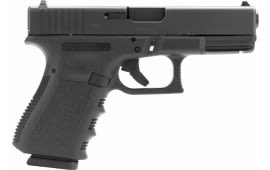 Glock 19 Gen 3 Semi-Automatic, Striker Fired 9x19mm Pistol, 4.02" Barrel, (2) 10 Round Magazines - PI1950201