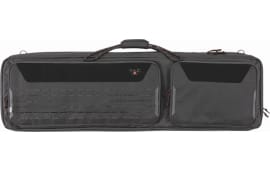 Tac Six 10832 Unit Tactical Rifle Case 46" Black Holds 2 Rifles with Large Exterior Pockets & Padded Shoulder Strap