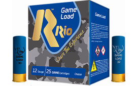 Rio Ammunition TG368 Game Load 12GA 2.75" 1 1/4oz #8 Shot 36 gram - 25sh Box