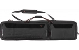Tac Six 10834 Unit Tactical Rifle Case 55" Black Holds 2 Rifles with Large Exterior Pockets & Padded Shoulder Strap