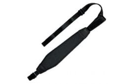 Browning 12232099 Corporate Sling made of Black Foam with Rubber Backing, 25.50"-39" OAL, Adjustable Design & Swivels for Rifle/Shotgun