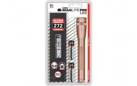 Maglite SP2PSVH SP2P Mini Maglite Pro 2 AA-Cell LED Flashlight w/ Holster Rose Gold
