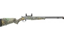 CVA PR2118SM Wolf V2 50 Cal 209 Primer 24" Matte Stainless Barrel/Rec Realtree Edge Synthetic Stock Includes Scope Mount