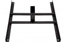 EZ-Aim 15543 Shooting Target Stand Base Black Powder Coated Steel, 21" Long & compatible with 2" x 4" Lumber