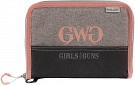 Allen 9072 GWG Roses ARE Gold Pistol CASE, Full