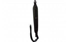 Outdoor Connection MX20970 Compact Molded Sling made of Black Rubber with Talon QD Swivels & Adjustable Design for Rifle/Shotgun