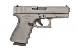Glock - G19 Gen 3 - Semi-Automatic Handgun - 4.02" Barrel - 9mm - 15 Round Magazine - Gun Metal Tungsten Cerakote - UI1950204-GMB