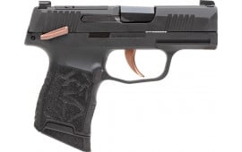 Sig Sauer P365 Rose Semi-Automatic .380 ACP Optic Ready Pistol with X-RAY3 Sights, 3.1" Barrel, (2) 10 Round Magazines, & Full Accessory Kit  - 365-380-ROSE-MS