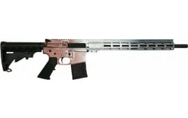 Great Lakes Firearms AR-15 Rifle, .223 Wylde 16" 4150 Black Nitride Barrel, 15.25" M-LOK Rail, 7075 T6 Receiver, Red, White, and Blue Cerakote Finish, GL15223 F-RWBL