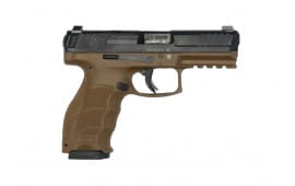 HK VP9 Semi-Automatic Pistol 4.09" Barrel 9mm Includes (2) 17rd Mags- Optics Ready Slide - FDE - 81000754