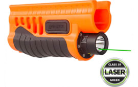 Nightstick SFL-14GL Shotgun Forend Light w/ Laser for Remington 870/TAC-14 - Orange