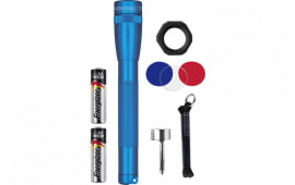 Maglite SP2211C Mini Maglite 2 AA-Cell LED Flashlight Combo Pack Blue