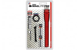 Maglite SP2P03C Mini Maglite Pro 2 AA-Cell LED Flashlight Combo Pack Red