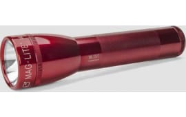 Maglite ML25IT-2035 ML25IT 2 C-Cell Xenon Flashlight Red