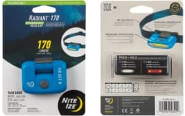 Nite Ize R170RH-03-R7 Radiant 170 Rechargeable Headlamp Blue