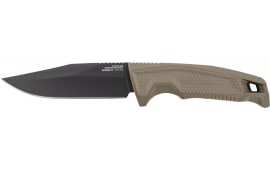 S.O.G SOG-17-22-03 Recondo FX 4.60" Fixed Plain Satin TiNi Full Tang Cryo 440C SS Blade/ FDE Overmolded GRN Handle