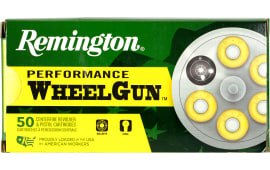Remington Ammunition 22223 Performance WheelGun 357 Mag 158 gr Lead Semi-Wadcutter (LSWC) - 50rd Box