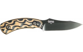 Diamondback Knifeworks SG0508010601 Jackal Pup Folding Plain Black/Tan Handle