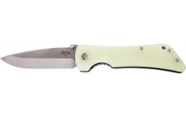 Diamondback Knifeworks SG03030004 Bad Monkey Folding Drop Point Jade Ghost Green Handle