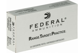 Federal RTP38095 Range and Target 380 ACP 95 gr Full Metal Jacket (FMJ) - 50rd Box