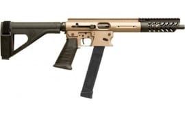 TNW Firearms ASRPXPKG0009BKTNBRHG Aero Survival Pistol 8" 33rd w/BRACE Dark Earth