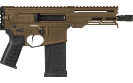 CMMG 54AA847-MB Pistol Dissent MK4 5.7X28 MM 6.5" 32rd Midnight Bronze