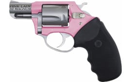 Charter Arms 52230 Pathfinder Pink DA/SA 22 LR 2" 6 Black Rubber Stainless