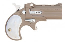 Cobra / Bearman .22 Long Rifle Derringer, 2 Rounds, Tan with Pearl Grips - CL22LTP