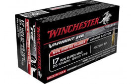 Winchester Ammo X17W25 Super X 17 WSM 25 GRJacketed Hollow Point (JHP) - 50rd Box