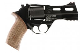 Chiappa 340.219 Rhino 40DS DA/SA 357 Magnum 4" 6rd Walnut Black