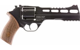 Chiappa 340.221 Rhino 60DS DA/SA 357 Magnum 6" 6r Round Revolver -  Walnut Black