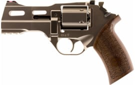 Chiappa 340.222 Rhino 40DS DA/SA 357 Magnum 4" 6rd Walnut Nickel-Plated