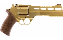 Chiappa 340.225 Rhino 60DS DA/SA 357 Magnum 6" 6rd Walnut Gold Plated