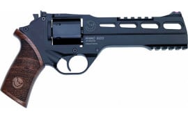 Chiappa 340248 Rhino 60SAR *CA Compliant* Single 357 Magnum 6" 6rd Walnut Black Stainless Steel