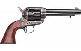 Taylors and Company 701E 1873 Cattleman Single 357 Magnum 5.5" 6rd Walnut Blued