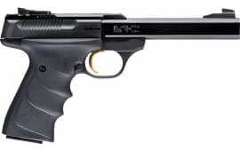 Browning 051407490 Buck Mark Standard URX *CA Compliant* Single 22 LR 5.5" 10+1 Black Ultragrip RX Grip Blued