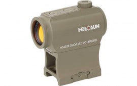 Holosun HS403BFDE 403 Enclosed Red 2MOA Dot Push Button 20MM Rifle FDE
